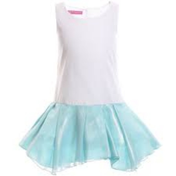 VALMAX Metallic Teal Blouson Dress (NWOT) - Picture 2 of 8